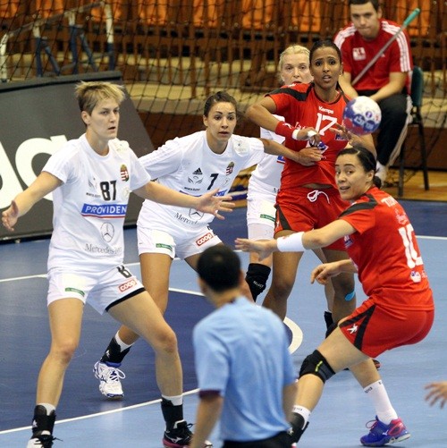 Over Hungary Handball Romanian Women 87