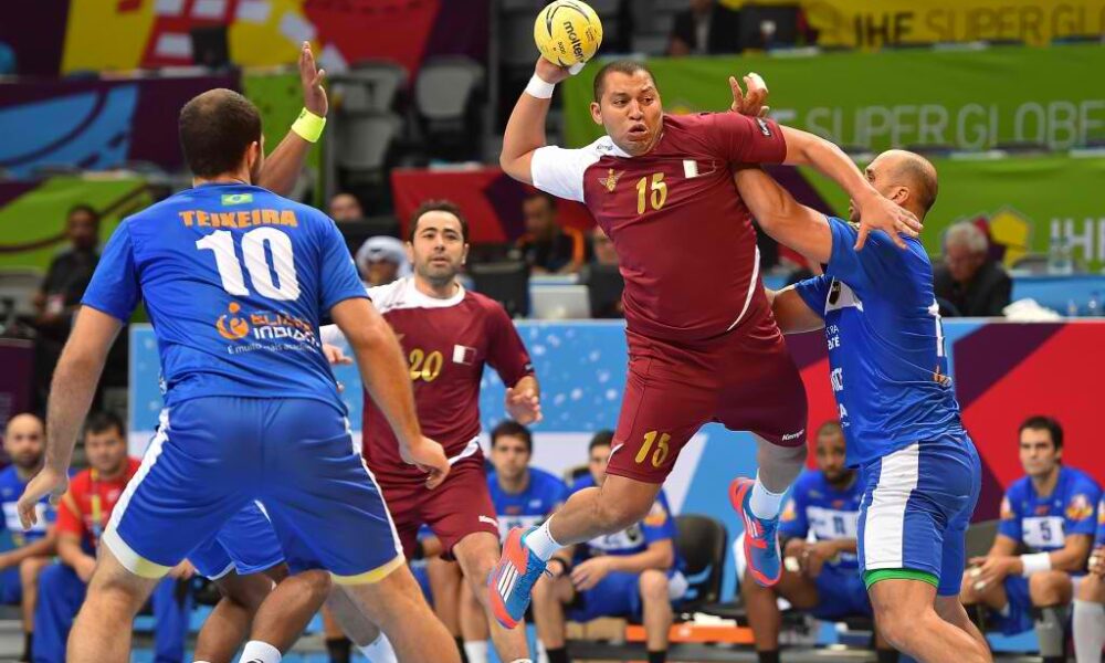 Qatar Handball League El Jaish Smash Lakhwiya Handball Planet