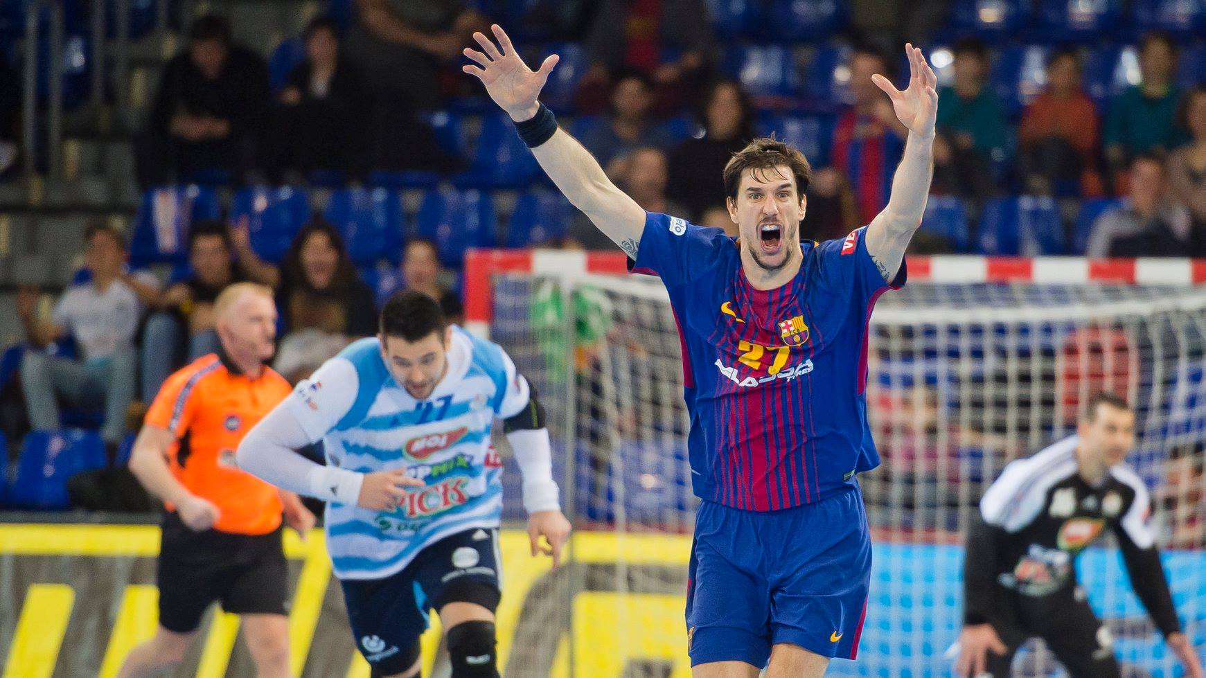 6.000 FANS IN MADRID FC Barcelona win Copa Del Rey 2018 Handball Planet