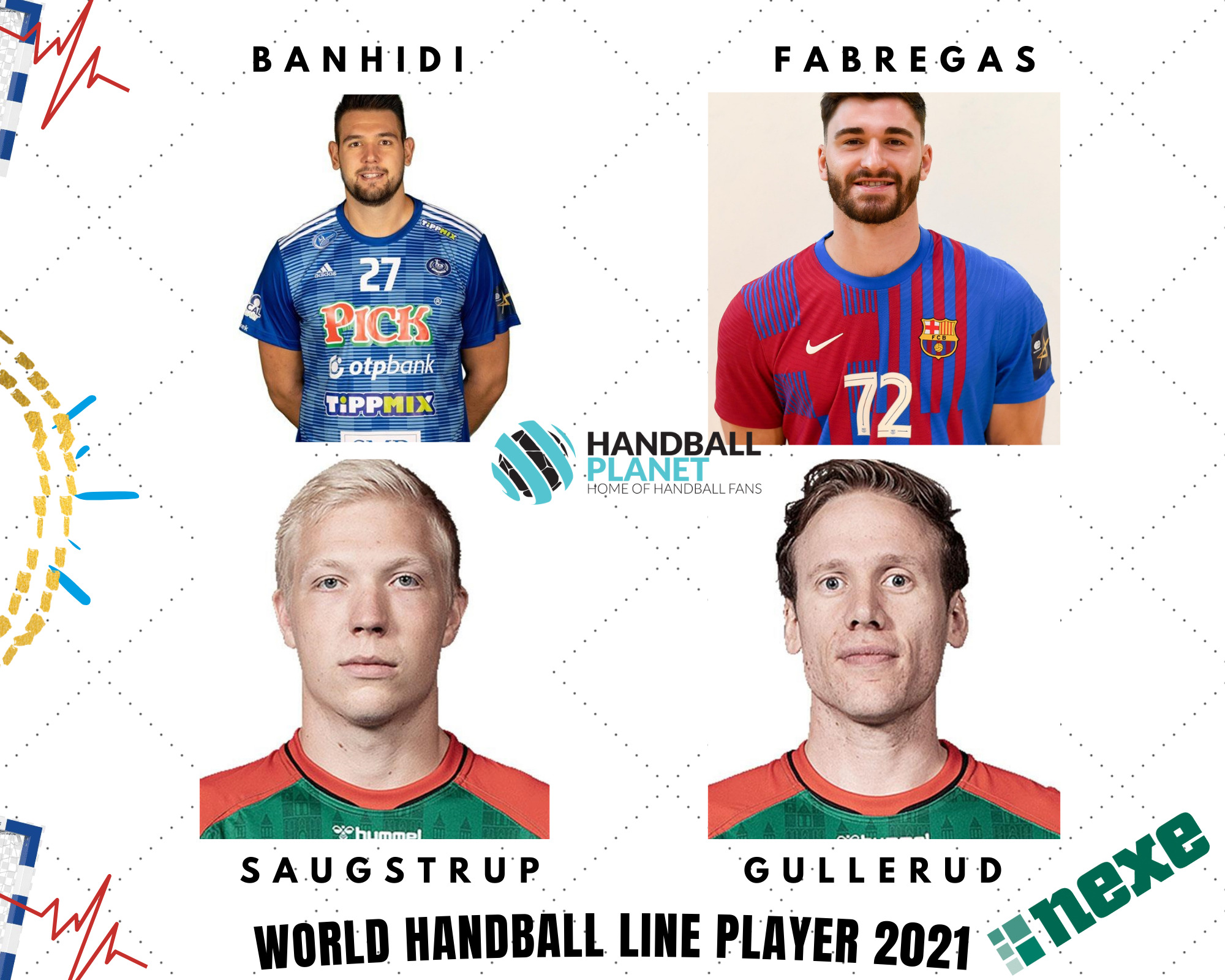 Optøjer Mutton i dag World Handball LINE-PLAYER 2021? | Handball Planet