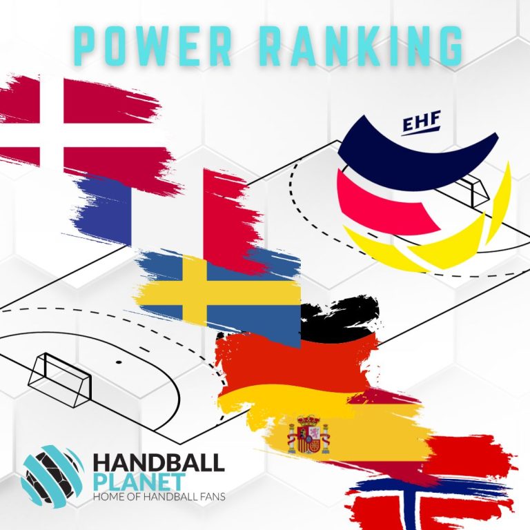 EHF EURO 2024 POWER RANKING Denmark, France and Sweden close to the