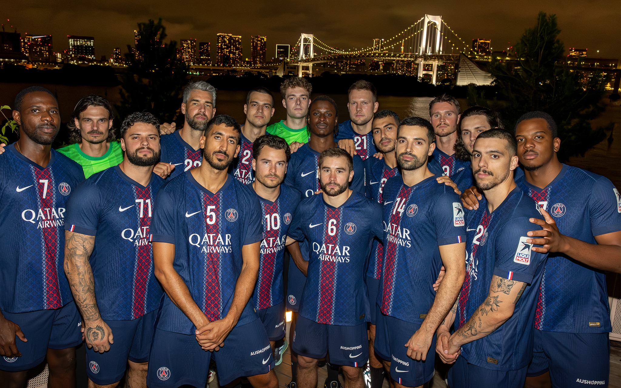 Carte Photo PSG Handball 2013-2014 – Csaszar Avec Signature